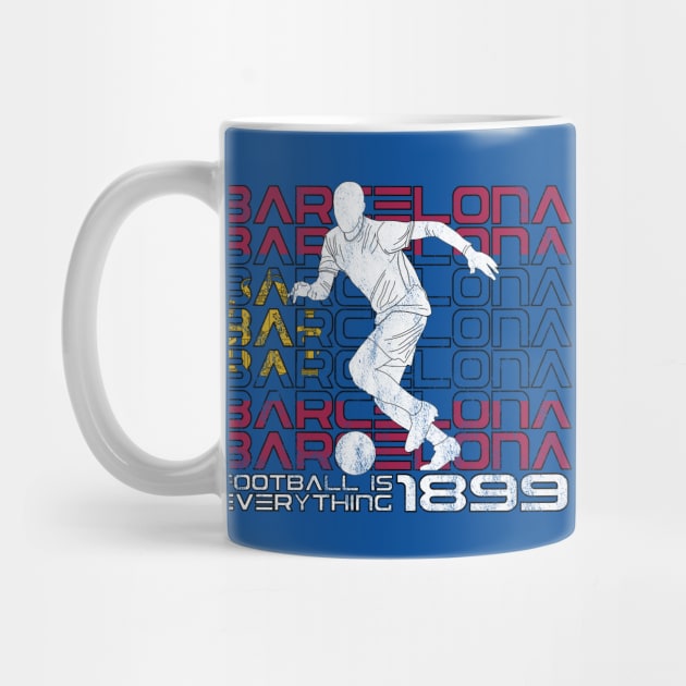 Football Is Everything - FC Barcelona Attack Retro by FOOTBALL IS EVERYTHING